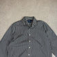 Ralph Lauren Shirt XL Black White Striped