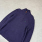 Ralph Lauren 1/4 Zip S / M Purple Colourway Embroidered Logo