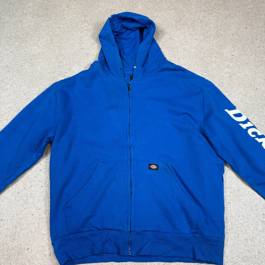 Dickies Full Zip Hoodie XL Blue Colourway