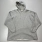 Vintage 90s Nike Hoodie, Heather Grey, Essentials, Made in USA, Size Mens XL