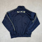 Nike Track Top S / M Navy Green 90s Full Zip