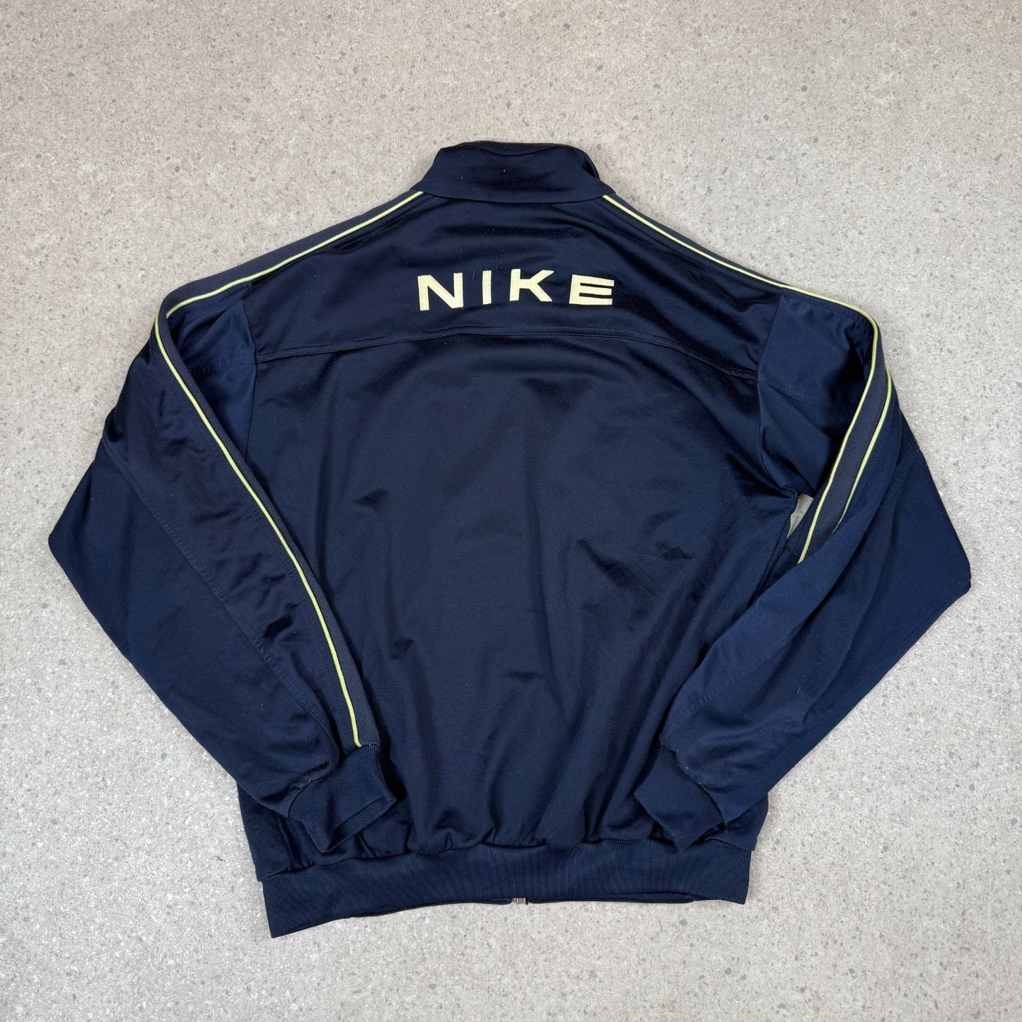 Nike Track Top S / M Navy Green 90s Full Zip