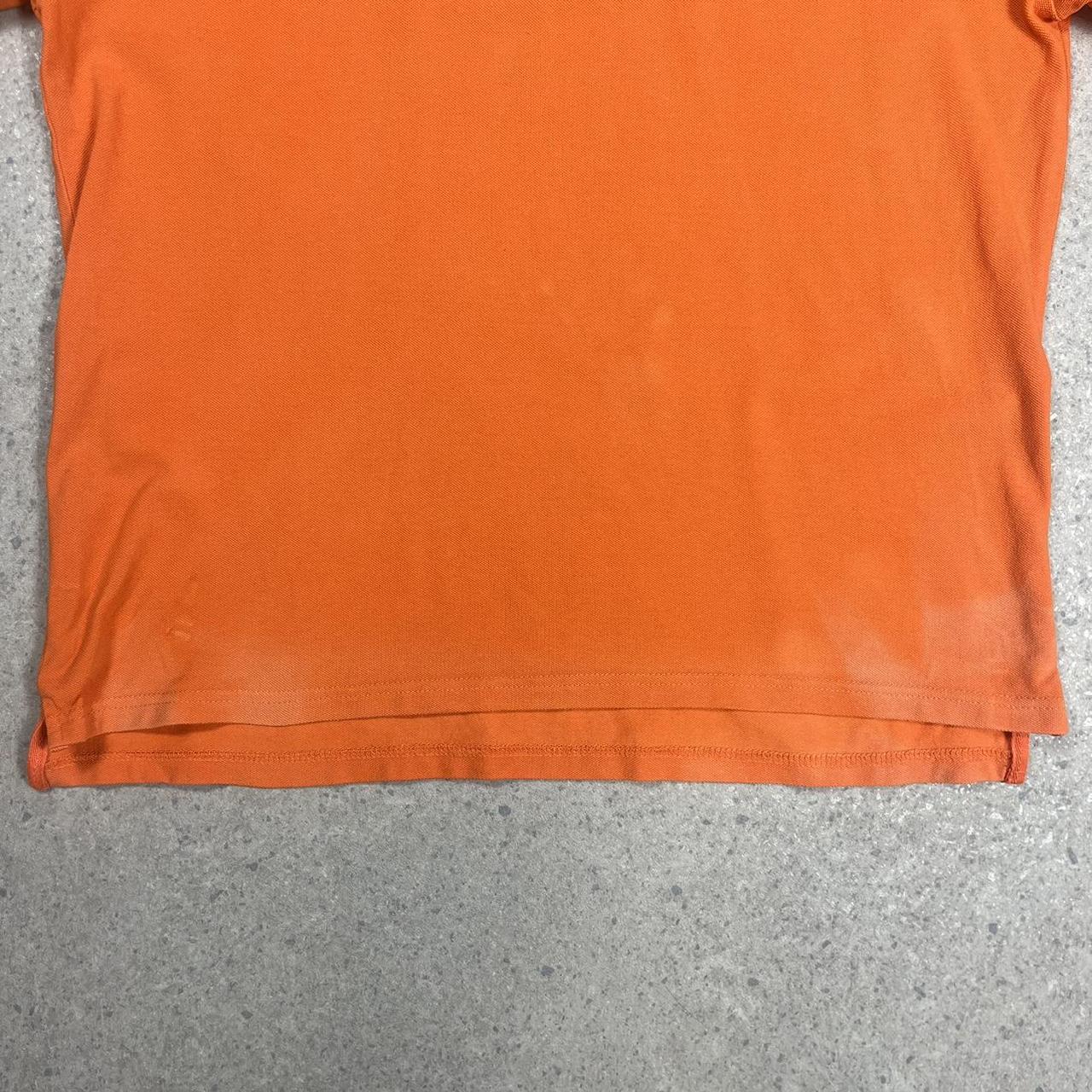 Ralph Lauren orange rugby shirt L