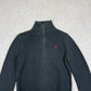 Ralph Lauren 1/4 Zip Jumper Women’s Small Black