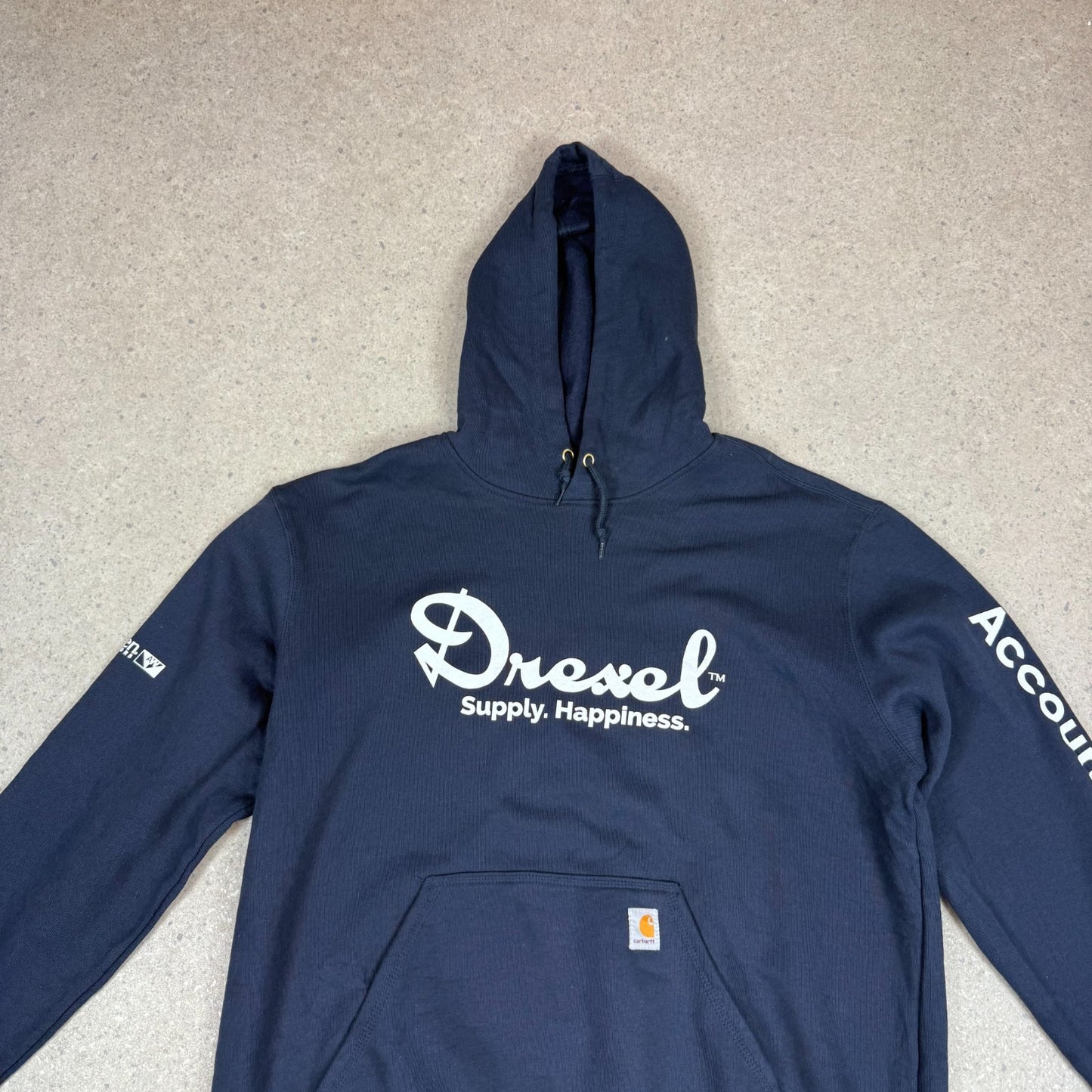 Carhartt Hoodie XL Navy Colourway Hooded Fleece Relaxed Fit