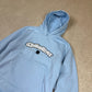 Quiksilver Hoodie Small Baby Blue Colourway  Embroidered Logo Hooded