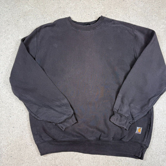 Carhartt Sweatshirt L / XL Black Heavyweight Sweater