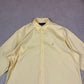 Ralph Lauren Shirt 2XL Yellow Embroidered Blue Logo Classic Fit 18” Neck