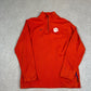 Nike 1/4 Zip Clemson Medium Orange Y2K