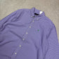 Ralph Lauren Check Shirt XL Purple Check