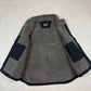 Carhartt Black Vest Large Fleece Lined Embroidered Logo