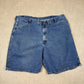 Wrangler Jorts 44” Blue Baggy Fit Denim