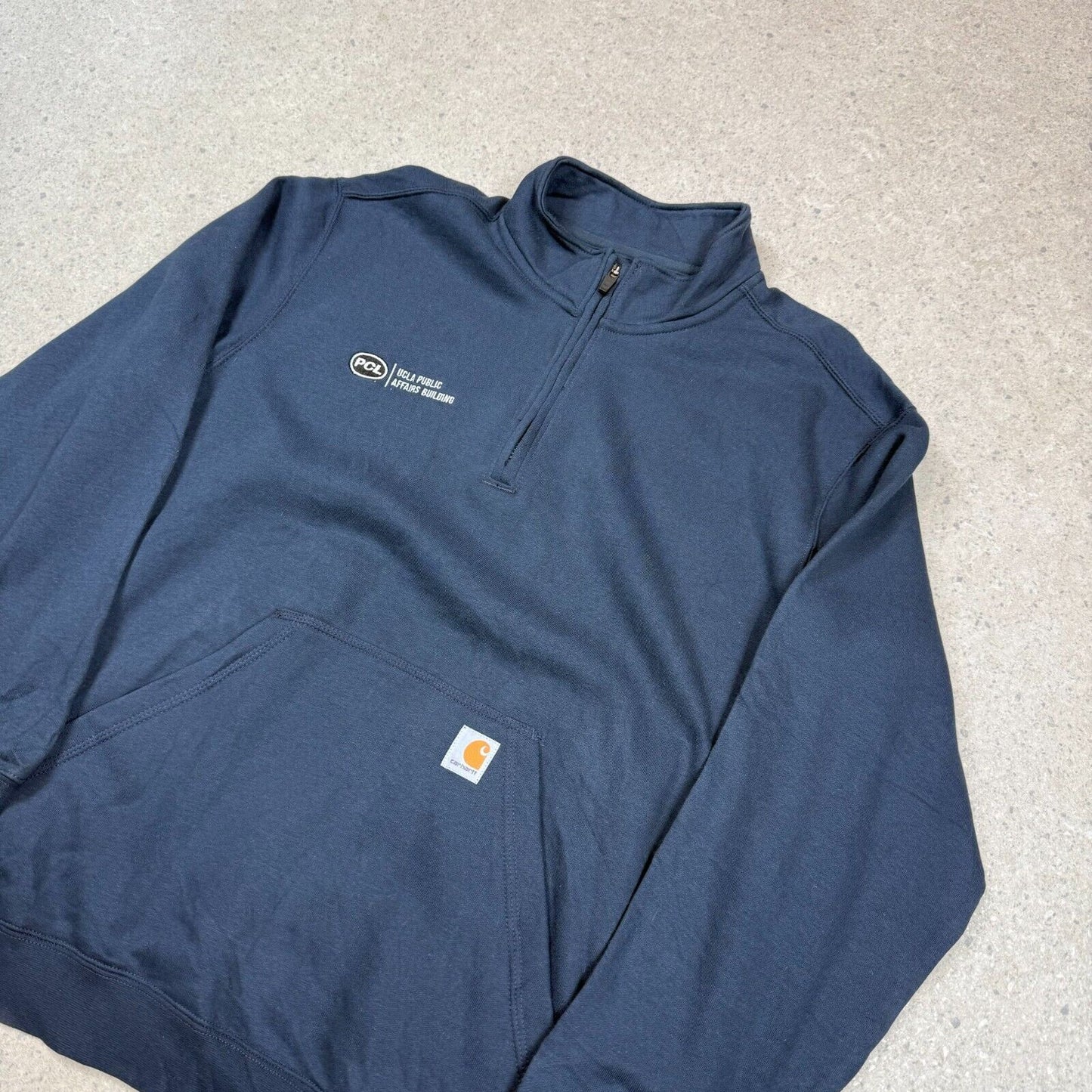 Carhartt 1/4 Zip XL Blue