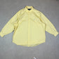 Ralph Lauren Shirt 2XL Yellow Embroidered Blue Logo Classic Fit 18” Neck