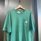 Carhartt T Shirt  XL Green Colourway Pocket Logo Relaxed Fit Short Sleeve