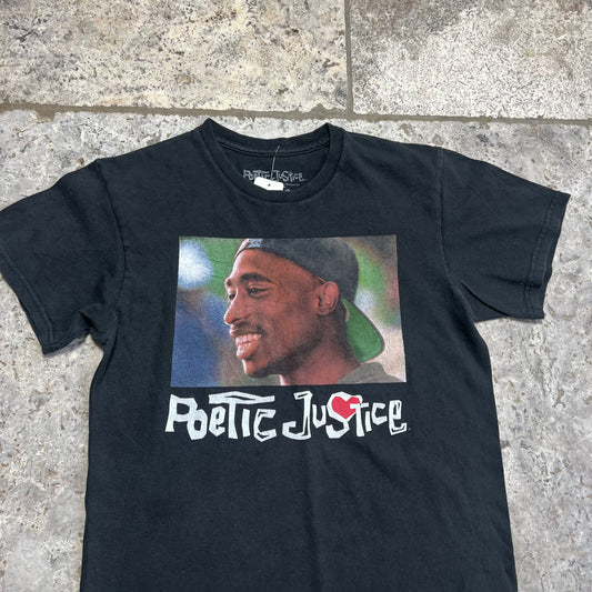 Poetic just 2 pac t shirt xs