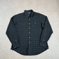 Ralph Lauren Golf Check Shirt XL Black Blue