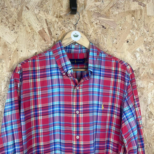 Ralph Lauren check shirt large