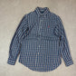 Ralph Lauren Shirt Small Blue Check Soft Cotton