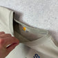 Carhartt Long Sleeeve XLT Beige Colourway Embroidered Logo