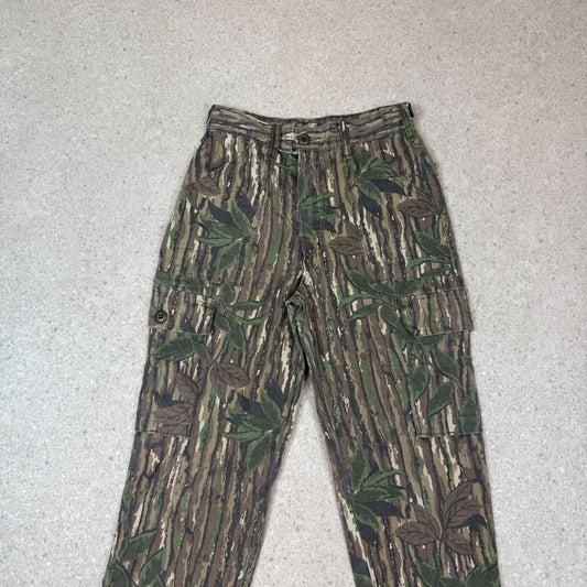 Tree Camo Cargos 28x30 Relaxed Fit