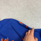 Nike NBA CLE Hoodie Small Navy Orange Hooded Pocket