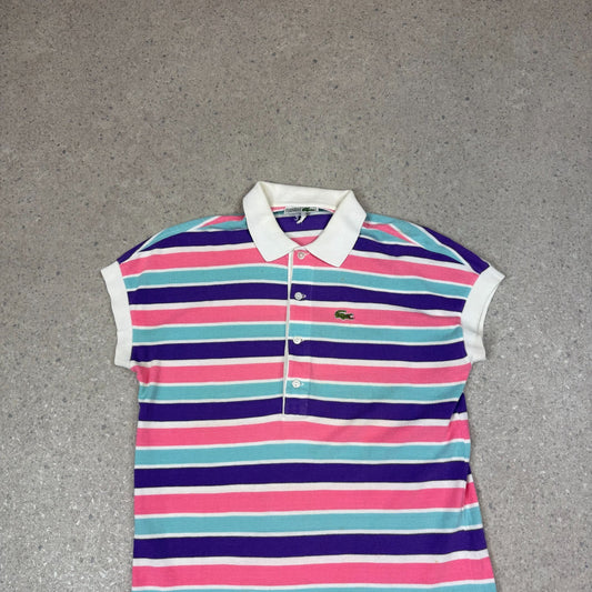 Lacoste Womens Dress Small Embroidered Logo Sleeveless