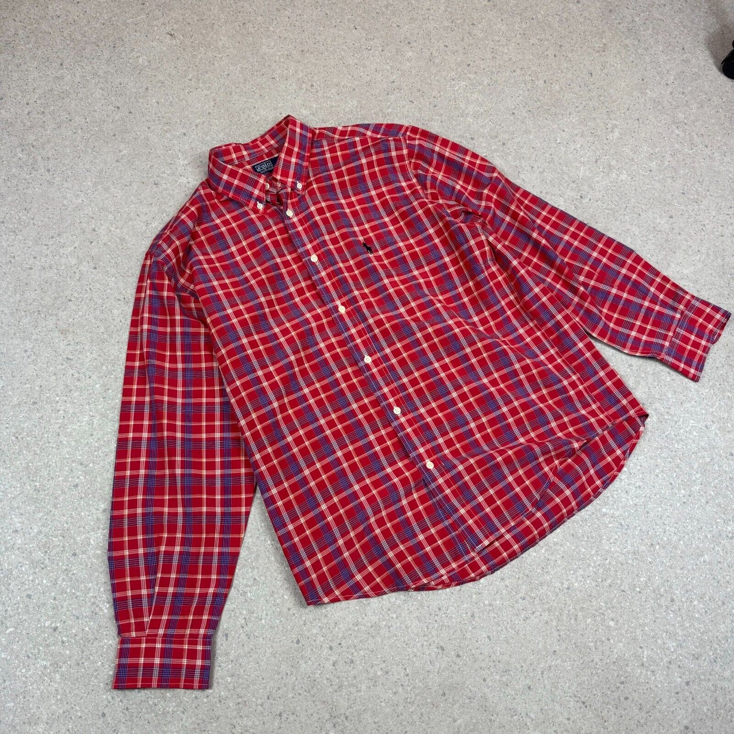 Ralph Lauren Check Plaid Shirt Large