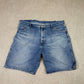 Wrangler Jorts 42” Denim Light Blue Wash Baggy Fit