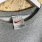 Nike Small Logo Sweatshirt Grey 90s Made In USA Large
