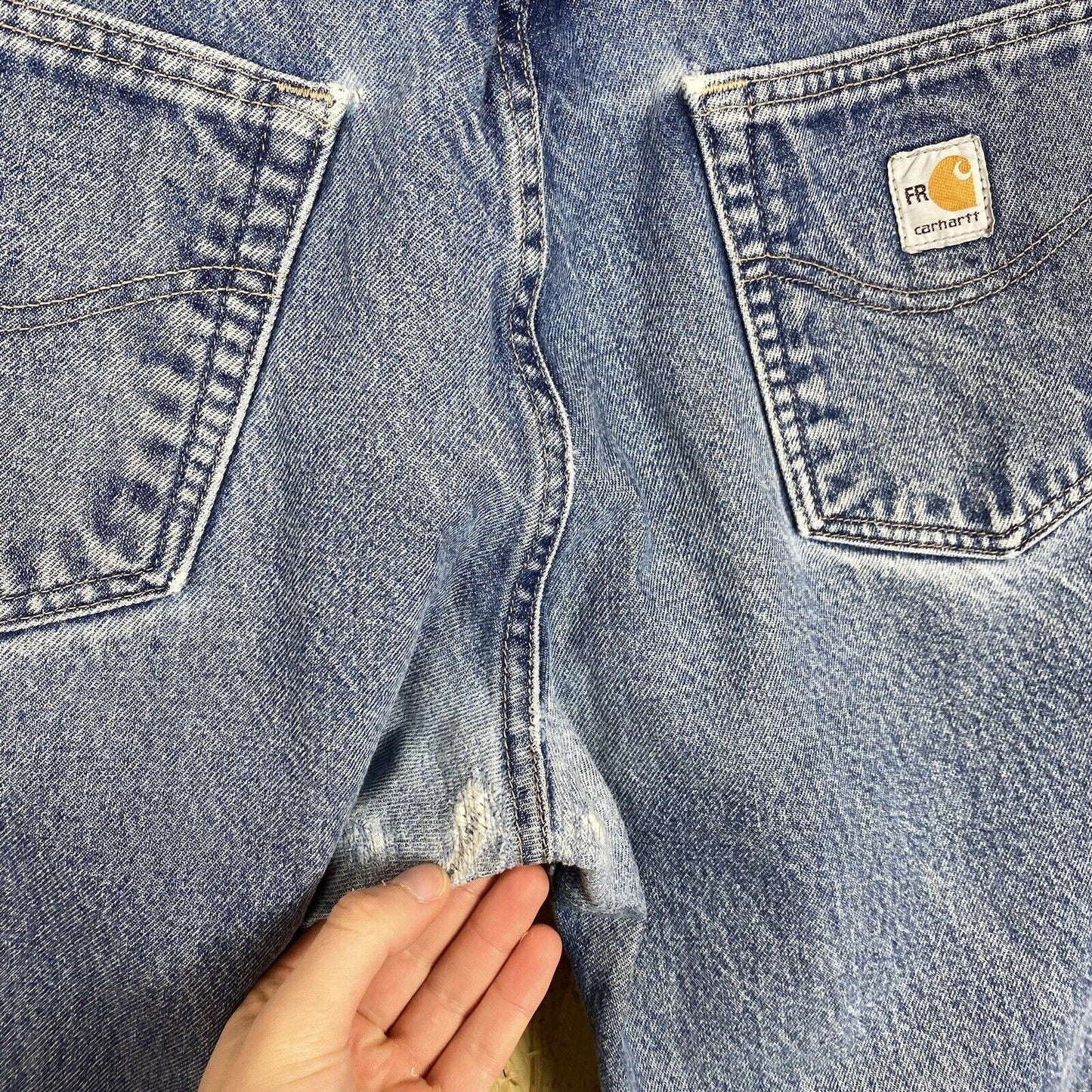 Carhartt Denim Blue Jeans 36x30