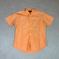 Ralph Lauren Short Sleeve Shirt Large Orange Colourway Embroidered Logo
