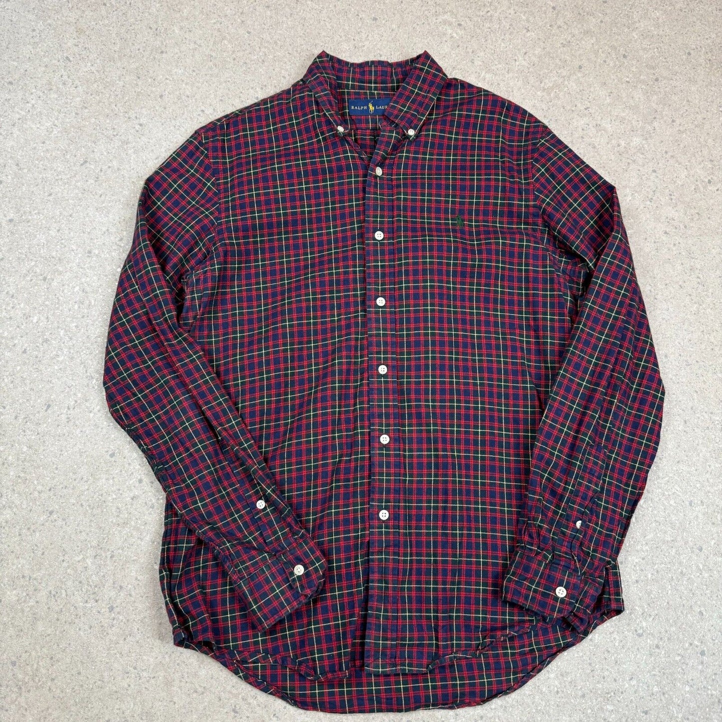 Ralph Lauren Shirt Medium Check Pattern