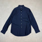 Ralph Lauren Shirt Large Navy Colourway Slim Fit Long Sleeve