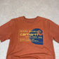 Carhartt T Shirt Small Orange Colourway
