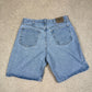 Wrangler Jorts 34” Blue Denim Relaxed Fit