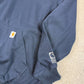 Carhartt Hoodie Rain Defender Jacket XL / XXL Navy Blue