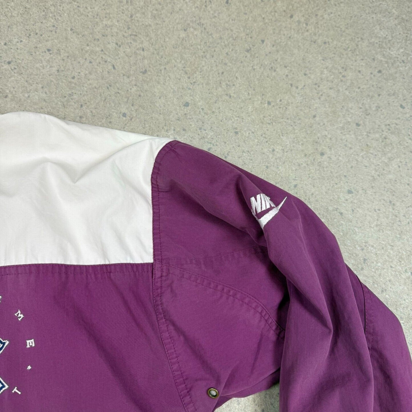 Nike Windbreaker 90s Medium Purple White Supreme Court