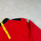 Marlboro Fleece Jacket Large Red 90s Boxy Fit