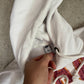Gap Hoodie Large White Colourway Puffy Embroidered Logo Hooded Pocket