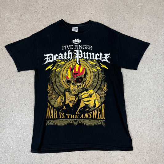 Five Finger Death Punch Band T Shirt Medium Black Retro Rock