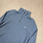 Ralph Lauren 1/4 Zip XL Light Blue Colourway