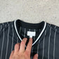 Supreme Baseball Jersey 2017 Large Black White Oversized Fit