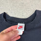 Nike Club Sweater 90s 2XL Black Colourway Made in USA Heavyweight