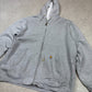 Carhartt Grey Full Zip Jacket XL