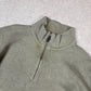 Ralph Lauren 1/4 Zip Large Green Colourway Embroidered Logo Cotton