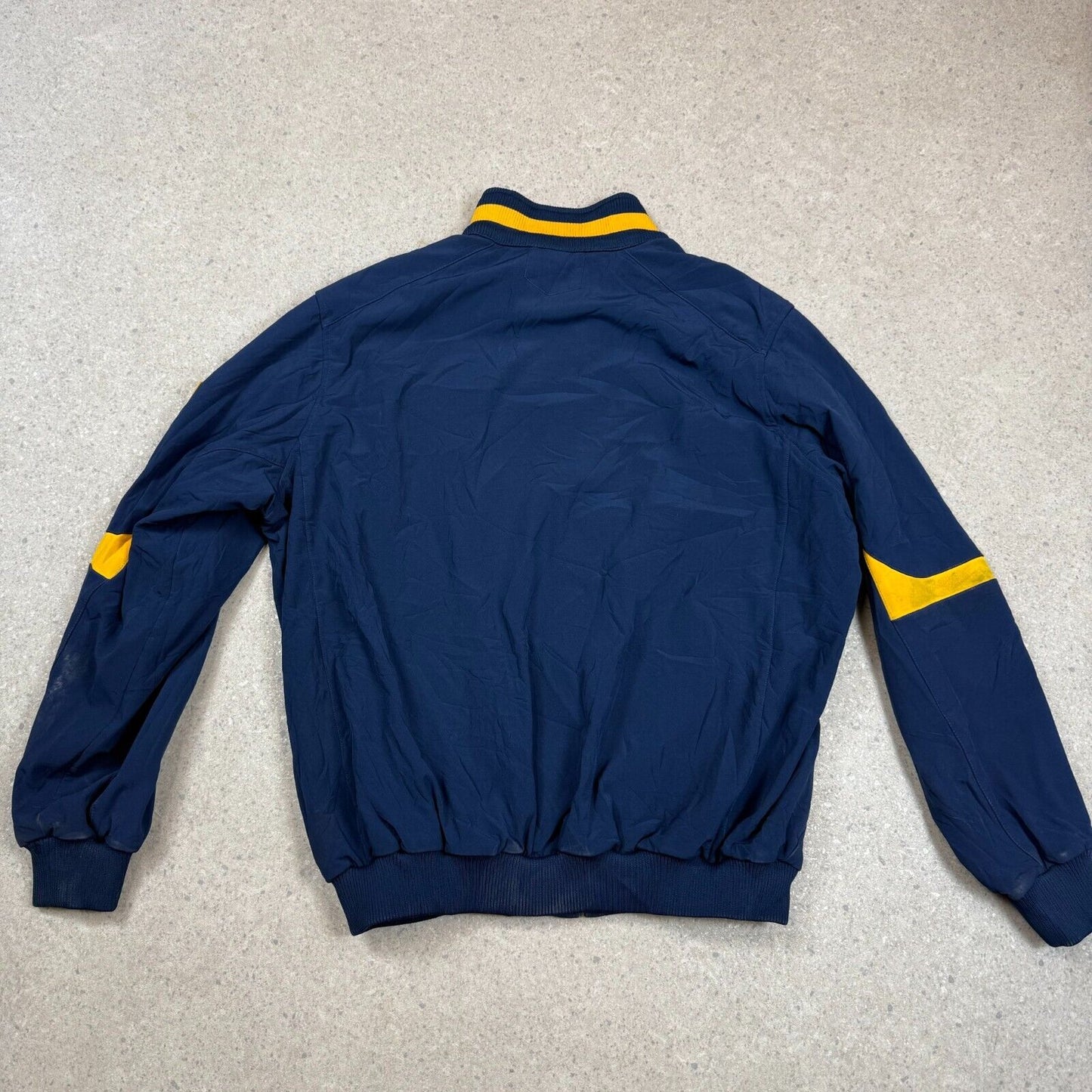 Michigan Varsity Jacket XL Blue Yellow