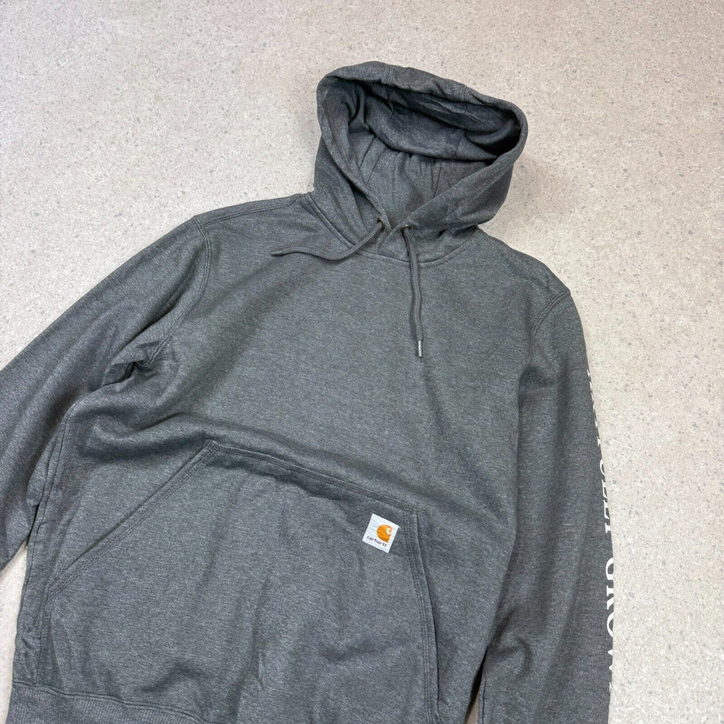 Carhartt Hoodie Small Relaxed Fit Rain Defender Grey