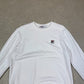 Fila Sweatshirt Medium White Colourway Embroidered Logo