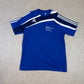 Vintage Adidas T Shirt Medium Blue Early 2000s German Short Sleeve